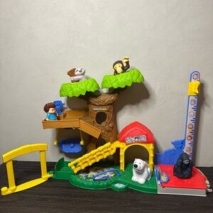 Fisher-Price Little People Big Animal Zoo 5 LP figures